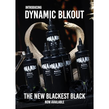 BLKout Tattoo Ink by Dynamic Color Co - High Pigment