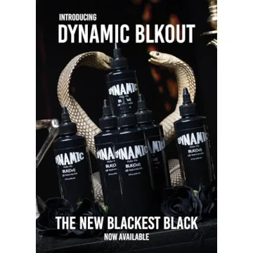 BLKout Tattoo Ink by Dynamic Color Co - High Pigment