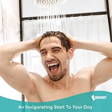 BigFoot Shower Curtain Liner - Premium Odor Free Waterproof