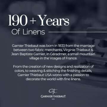 Garnier Thiebaut Mona Lisa Bleu (Mona Lisa Blue) French Kitchen Towel 22"x30", Cotton, Jacquard