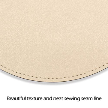 ProElife 8.66-Inch Mouse Pad with Waterproof PU Leather
