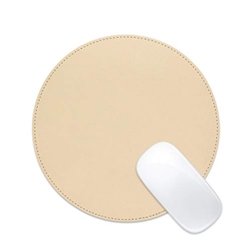 ProElife 8.66-Inch Mouse Pad with Waterproof PU Leather