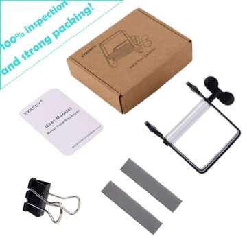 Toothpaste Squeezer, Metal Toothpaste Tube Squeezer Paint Tube Wringer for Artist, Hair Salon, Painter… (Black)