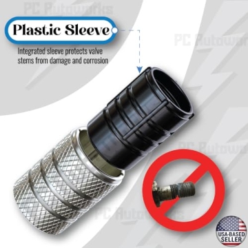 Stylish and Durable PC Autoworks Aluminum Tire Valve Stem Caps for Every Vehicle