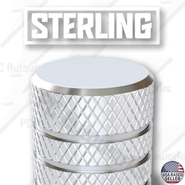 PC Autoworks Tire Valve Stem Caps - Premium Aluminum Design