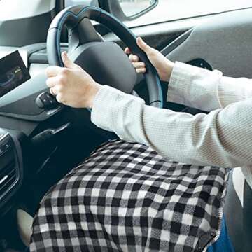 XOOL Heated Car Blanket for Winter Comfort and Convenience