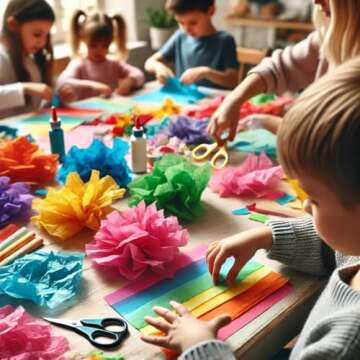 Flexicore Gift Wrap Tissue Paper - 100 Sheets Black