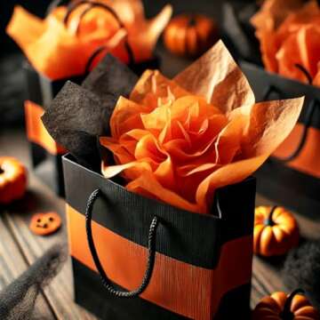 Flexicore Gift Wrap Tissue Paper - 100 Sheets Black