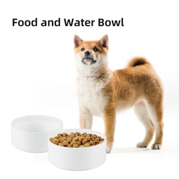 Premium Non-Slip Ceramics Dog Bowl for Easy Feeding