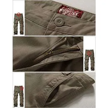 Match Men's Wild Cargo Pants for Versatile Outdoor Style