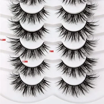 Pooplunch 8D Silk Faux Mink Lashes for Stunning Eyes