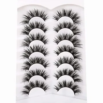 Pooplunch 8D Silk Faux Mink Lashes for Stunning Eyes