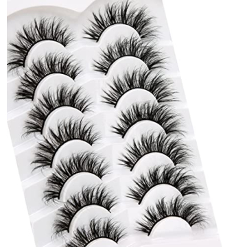 Pooplunch 8D Silk Faux Mink Lashes for Stunning Eyes