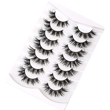 Pooplunch 8D Silk Faux Mink Lashes for Stunning Eyes