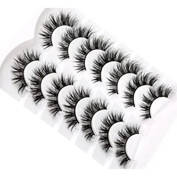 Pooplunch 8D Silk Faux Mink Lashes for Stunning Eyes