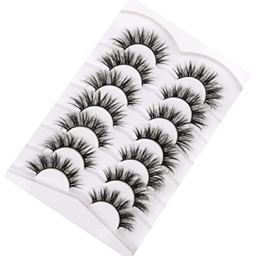 Pooplunch 8D Silk Faux Mink Lashes for Stunning Eyes