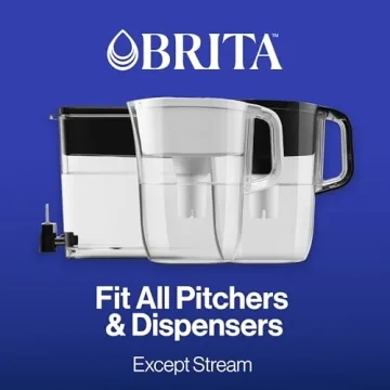 Brita Metro Elite Water Filter Pitcher 6-Cup Lead-Free