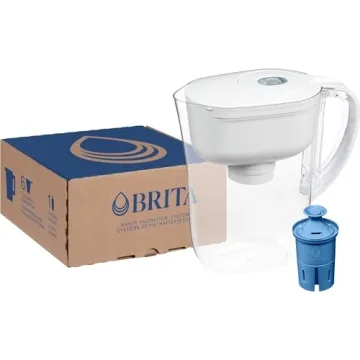Brita Metro Elite Water Filter Pitcher 6-Cup Lead-Free