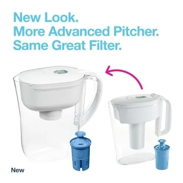Brita Metro Elite Water Filter Pitcher 6-Cup Lead-Free