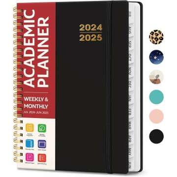 Academic Planner 2024-2025 for Teachers | Monthly & Weekly