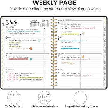 Academic Planner 2024-2025 for Teachers | Monthly & Weekly
