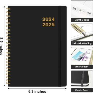 Academic Planner 2024-2025 for Teachers | Monthly & Weekly
