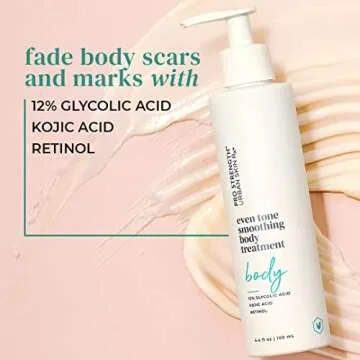 Urban Skin Rx Even Tone Smoothing Body Treatment | Exfoliates & Improves Uneven Skin & Hyperpigmenta...