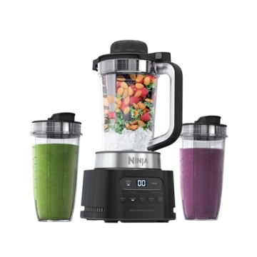 Ninja CO150B TWISTi Blender DUO - 1600W Smoothie Maker & Nutrient Extractor