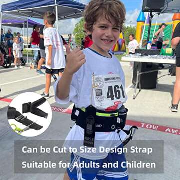 AiRunTech Hydration Running Belt with Water Bottle,Running Fanny Pack for Phone and Wallet Holder,Ru...