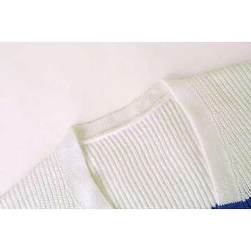 Nulibenna Women’s Heart Patch Chunky Cardigan Sweater