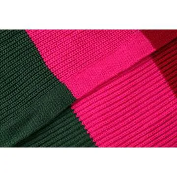 Nulibenna Women’s Heart Patch Chunky Cardigan Sweater