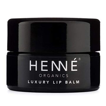 Henné Organics Luxury Lip Balm - Organic Moisturizer in Stylish Tube
