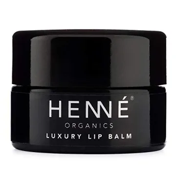 Henné Organics Luxury Lip Balm - Organic Moisturizer in Stylish Tube