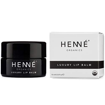 Henné Organics Luxury Lip Balm - Organic Moisturizer in Stylish Tube
