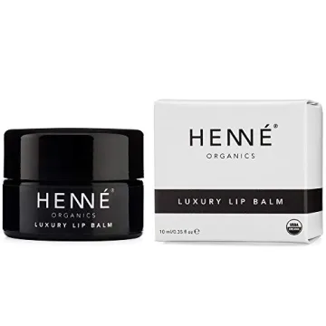 Henné Organics Luxury Lip Balm - Organic Moisturizer in Stylish Tube