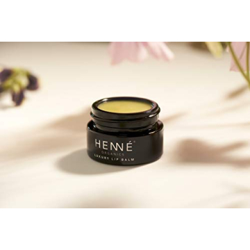 Henné Organics Luxury Lip Balm - Organic Moisturizer in Stylish Tube