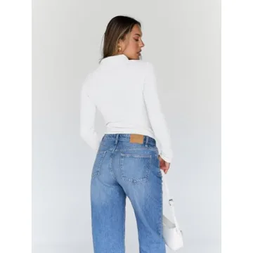 Chic Comfort Trendy Queen Turtleneck Long Sleeve Shirt