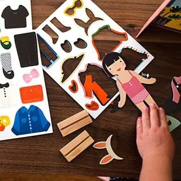 Exciting Magnetic Dress Up Play Set for Kids 3+