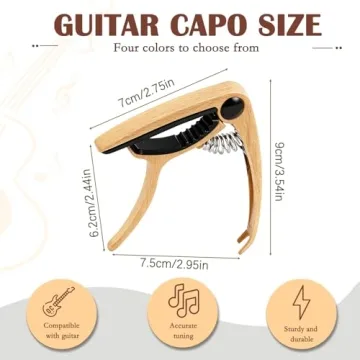 Personalized Guitar Capo Custom Engraved for Musicians