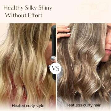 Yanibest Heatless Hair Curler with Satin Bonnet, Overnight Hair Curler to Sleep in, Heatless Curling...