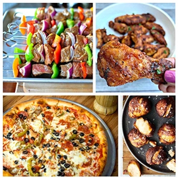 12 pcs XL Air Fryer Accessory Kit with Cookbook