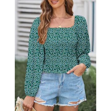 EVALESS Trendy Long Sleeve Blouse for Women 2024  - Stylish & Comfortable