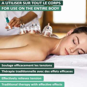 MulanGeegle Cupping Set, Cupping Therapy Set,20 Massage Cups Back Cupping Device, Professional Chinese Cupping Kit with Vacuum Pump for Massage Therapy - Improve Your Health Wellness