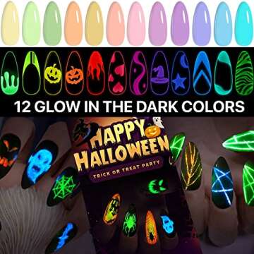 SXC Gel Liner Nail Art Set: 48 Color Precision Nail Polish