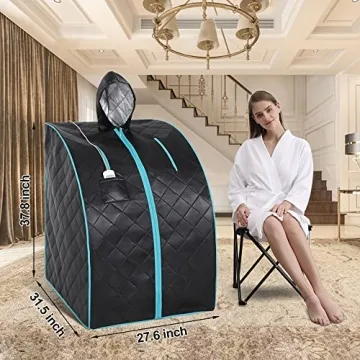 Smartmak Portable Infrared Sauna - Home Spa Tent for Wellness