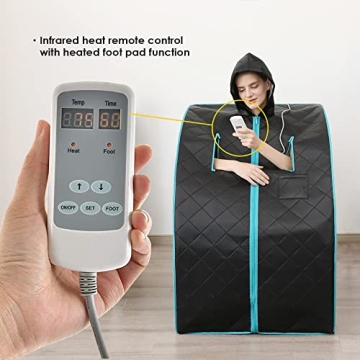 Smartmak Portable Infrared Sauna - Home Spa Tent for Wellness