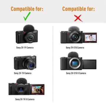 LTGEM Camera Case for Sony ZV-1F | Stylish, Protective