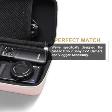 LTGEM Camera Case for Sony ZV-1F | Stylish, Protective