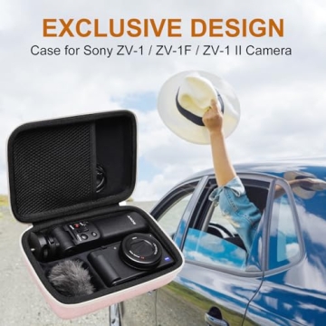 LTGEM Camera Case for Sony ZV-1F | Stylish, Protective