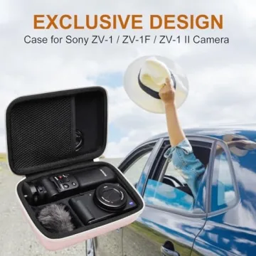 LTGEM Camera Case for Sony ZV-1F | Stylish, Protective